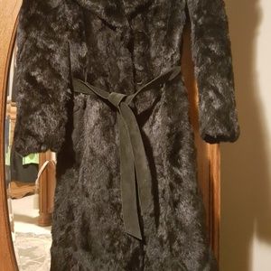 Rabbit fur full length cost
